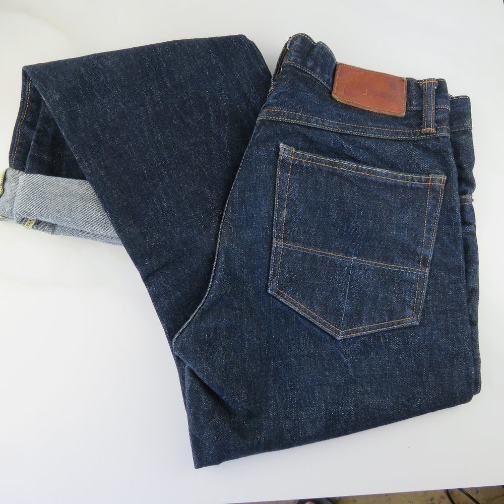 Tellason Jeans size 32 white oak straight legged